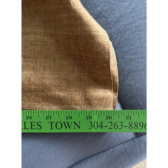 Lafayette 148 NY Women’s Brown Linen Wool Blend Wide Leg Trouser Dress Pants 16 - Picture 8 of 9
